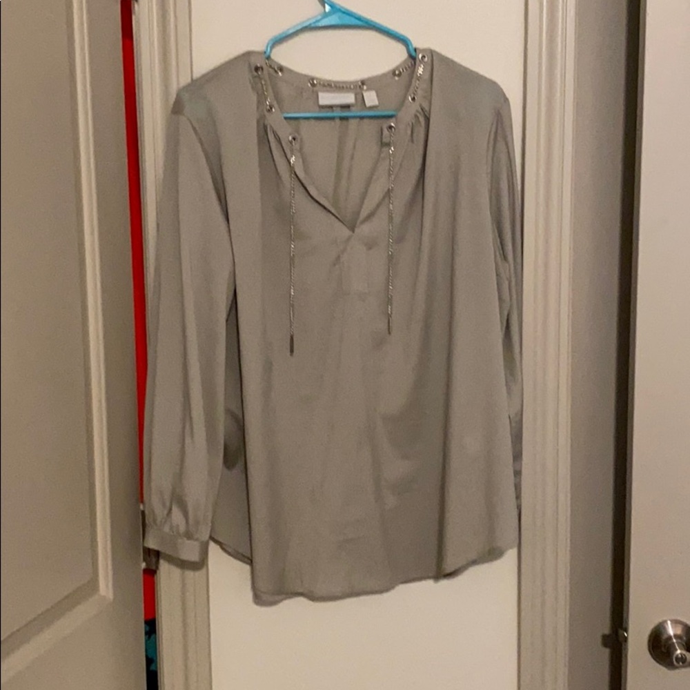 Grey blouse